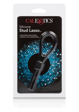 Pierścień-SILICONE STUD LASSO BLACK