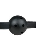 Knebel-Ball Gag With PVC Ball - Black Easytoys