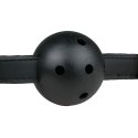 Knebel-Ball Gag With PVC Ball - Black Easytoys