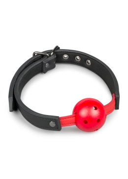 Knebel-Ball Gag With PVC Ball - Red Easytoys