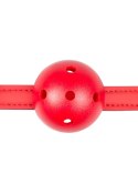 Knebel-Ball Gag With PVC Ball - Red Easytoys