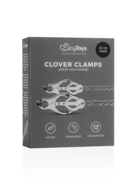 Metalowe zaciski na sutki Japanese Clover Clamps Easytoys