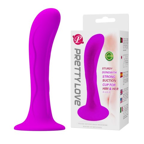 Korek analny przyssawka plug silikon prostata 13cm Pretty Love