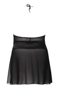 Stefi black chemise L+ ( czarna halka ) Anais