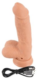 Wibrator penis przyssawka rotacja 21cm 10 trybów Realistixxx