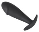 Ergonomiczny korek analny mini penis 10cm Black Velvets