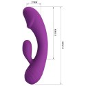 Królik masaż łechtaczki wibrator punkt G 17cm USB Pretty Love