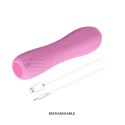 Mały wibrator mini masażer punkt G 11cm 12 trybów USB Pretty Love