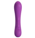 Wibrator klasyczny masażer sex stymulator 19cm USB 12trybów Pretty Love