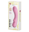 Wibrator klasyczny wygięty punkt g 12trybów 19cm USB Pretty Love