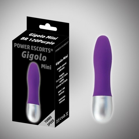 Mały klasyczny mini wibrator masażer intymny 11cm Power Escorts