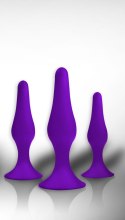 Plug - Anal Plug Box 3 pack purple Power Escorts