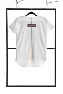 T-shirt men white S fashion Demoniq