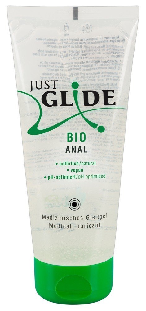 Analny żel nawilżający poślizgowy BIO wodny 200ml Just Glide