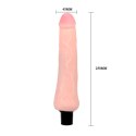 Realistyczny penis wibrator miękka cyberskóra 19cm BAILE