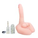 Wibrator realistyczny penis przyssawka obroty 21cm BAILE