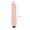 Realistyczny elastyczny wibrator jak penis 25cm BAILE