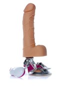 Realistyczny penis uchwyt przyssawka 12trybów 24cm Boss Series Easy-Love