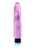 Wibrator realistyczny jak penis naturalny 22cm fioletowy Boss Series Easy-Love