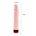 Realistyczny wibrator naturalny penis członek 21cm BAILE