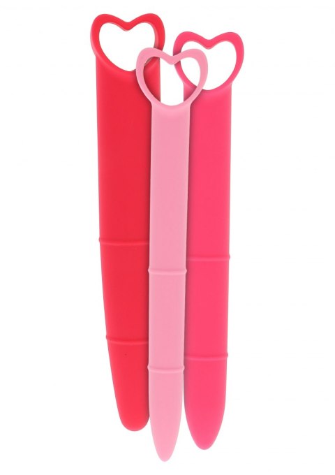 Silicone vaginal dilators