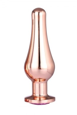 GLEAMING LOVE ROSE GOLD PLEASURE PLUG L Dream Toys