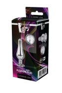 GLEAMING LOVE SILVER PLEASURE PLUG S Dream Toys