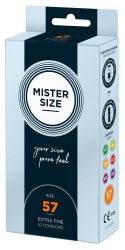 Dopasowane prezerwatywy Mister Size 57 mm 10szt Mister Size