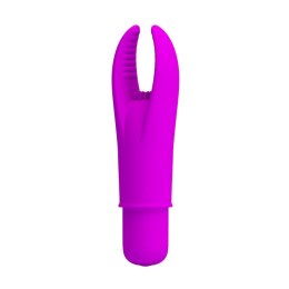 Masażer łechtaczki mini wibrator sex 12 trybów 9cm Pretty Love