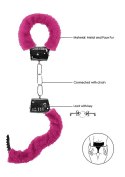 Beginner"s Handcuffs Furry - Pink Ouch!