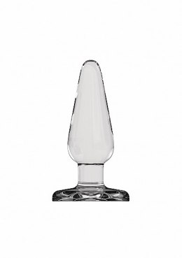 Butt Plug - Basic - 3 Inch - Glass Plug & Play