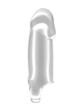 Przedłużka penisa No.37 - Stretchy Thick Penis Extension - Translucent Sono