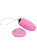 Ethan - Rechargeable Remote Control Vibrating Egg - Pink Simplicity