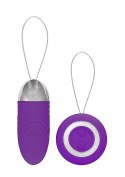 Ethan - Rechargeable Remote Control Vibrating Egg - Purple Simplicity