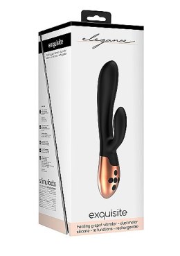 Heating G-Spot Vibrator - Exquisite - Black Elegance