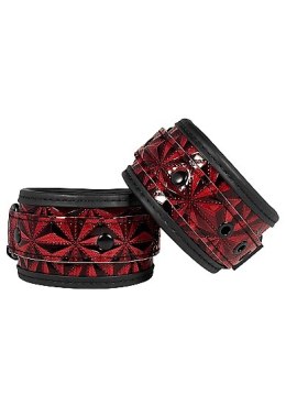 Luxury Hand Cuffs - Burgundy Ouch!