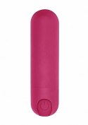 10 Speed Rechargeable Bullet - Pink Be Good Tonight