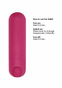 10 Speed Rechargeable Bullet - Pink Be Good Tonight