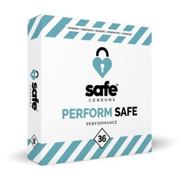 SAFE - Condoms Perform Safe Performance (36 pcs) Safe