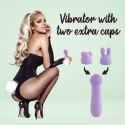 FeelzToys - Mister Bunny Massage Vibrator met 2 Dopjes Paars FeelzToys