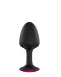 Korek analny z kryształem DORCEL Geisha Plug M 8cm Dorcel