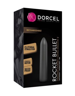 Mini wibrator DORCEL Rocket Bullet 9cm 16trybów czarny Dorcel