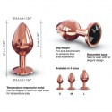 Ozdobny korek analny metal DORCEL Diamond Plug 8cm Dorcel