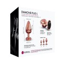 Ozdobny korek analny metal DORCEL Diamond Plug 9cm Dorcel