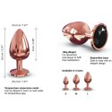 Ozdobny korek analny metal DORCEL Diamond Plug 9cm Dorcel