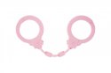 Kajdanki-Silicone Handcuffs Party Hard Suppression Pink Lola Games