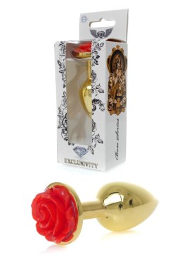 Plug-Jewellery Gold PLUG ROSE- Red Boss Series HeavyFun