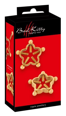 Bad Kitty Nipple Jewellery Gol Bad Kitty