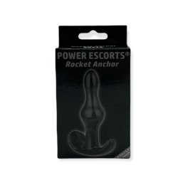 Plug-Rocket Anchor Plug 8,5cm Black Power Escorts