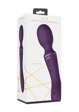 Enora - Wand & Vibrator - Purple Vive